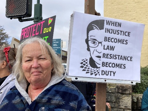 Peace Vigil of January 18, 2025 in Sebastopol, CA