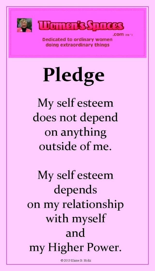 Women's Spaces Pledge